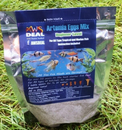 ARTEMIA EGGS from Salt Lakes MIX/BEGINNER LEVEL 97% HATCH RATE