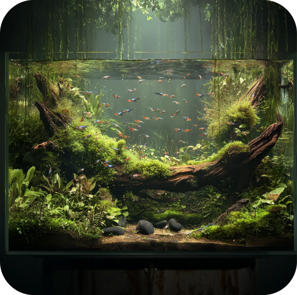 Fry Guppy Tiger (Yellow) – Growing & Vibrant Livebearer