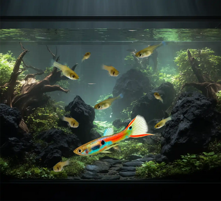 Endler and Fry Guppy (Poecilia wingei) – Growing Colourful Livebearer - Image 6