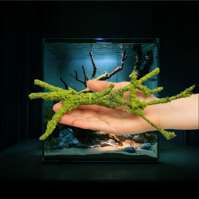 Natural Moss & Willow Decor – Loved by Fish, Shrimp & Reptiles - Image 8