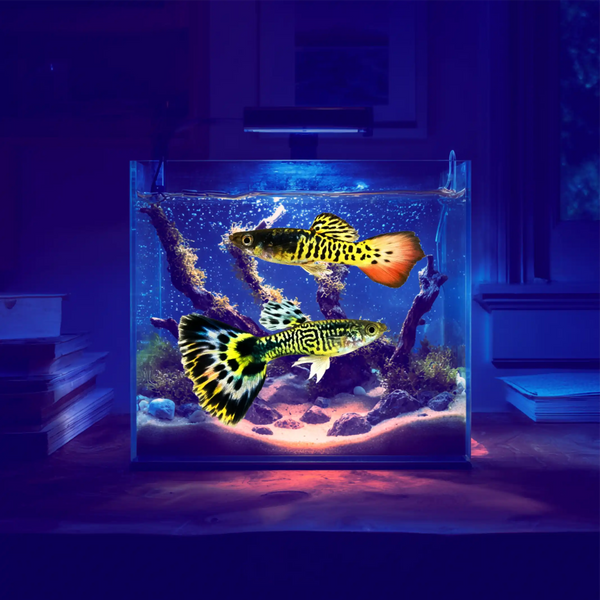 Yellow Red Tiger Guppy and Fry Guppy fish – Peaceful Colourful Livebearer